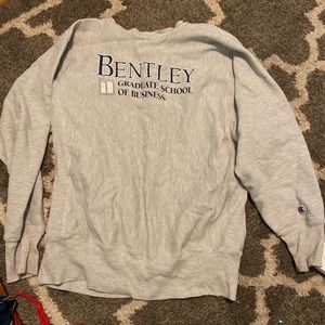 Bentley University crewneck